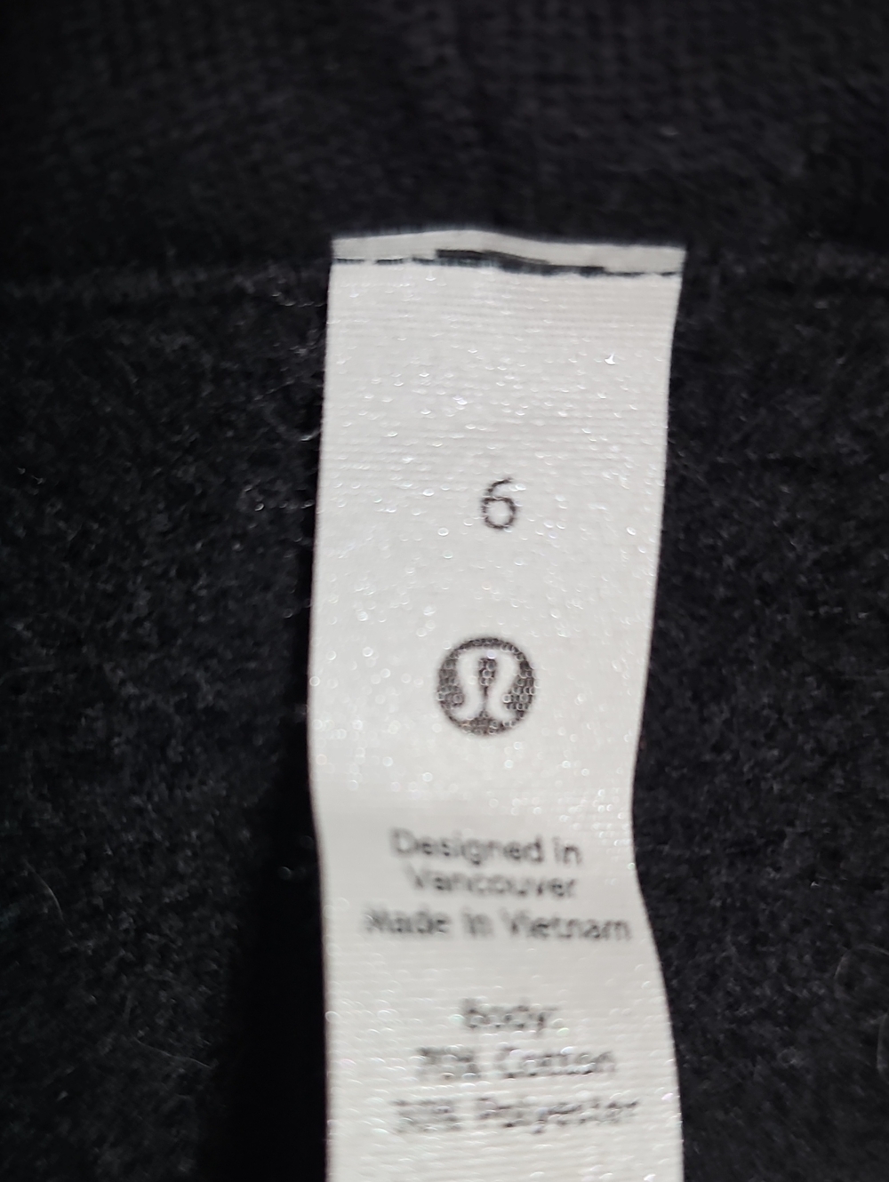 lululemon athletica Black Full-Zip Hoodie Jacket - Picture 3 of 5